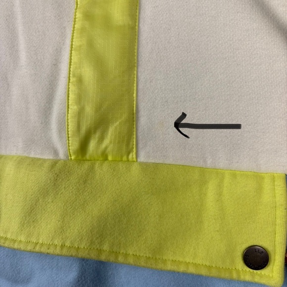 LL Bean Signature Women’s Anorak Colorblock Sweatshirt Large Gorpcore Strewtwear - Picture 10 of 14
